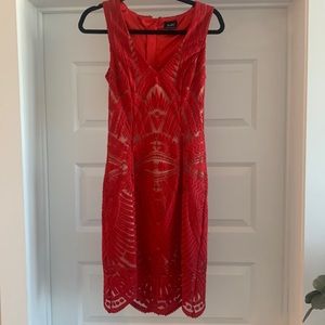 Red dress, size 4